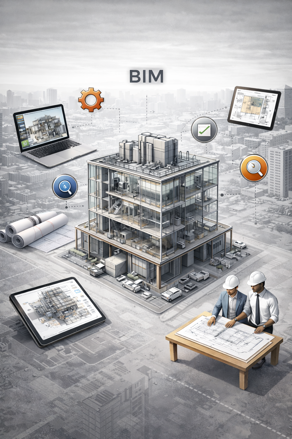 Architectonische structuur werkwijze